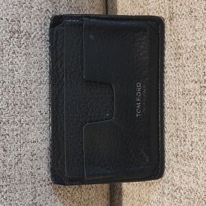 Tom Ford card case wallet•Blacl•Used